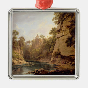 Hawthornden Schloss, nahe Edinburgh, c.1820-22 (Ö Ornament Aus Metall