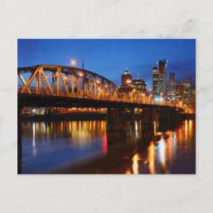 Hawthorne Bridge Postkarte