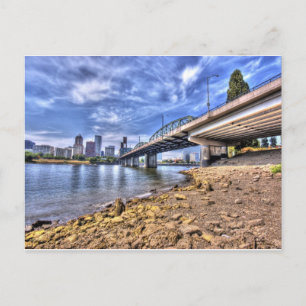 Hawthorne Bridge Postkarte