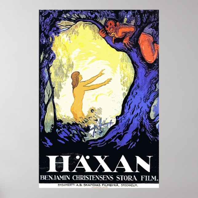 Haxan Vintag Poster (Vorne)