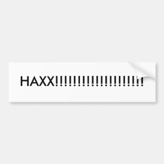 HAXX!!!!!!!!!!!!!!!!!!!! AUTOAUFKLEBER