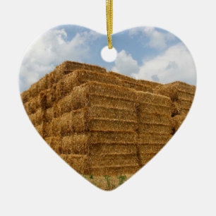 HaY BaLE Keramik Ornament