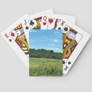 Hay Bales, Wytheville, Virginia Spielkarten