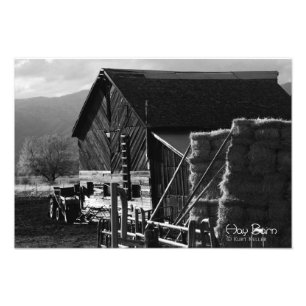 Hay Barn Fotodruck