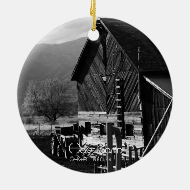 Hay Barn Keramikornament (Hinten)