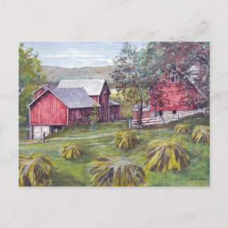 Hay Farm Bundles - Postkarte