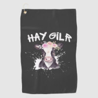 Hay Girl Bauer Funny Cattle Cow Farm Liebhaber