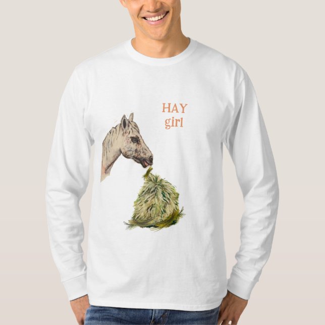 Hay Girl T-Shirt (Vorderseite)