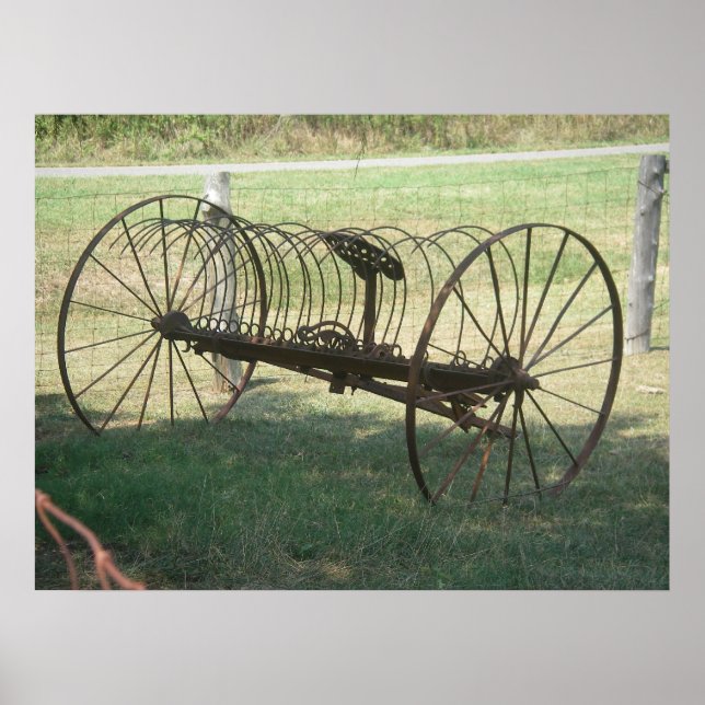 Hay Rake Poster (Vorne)