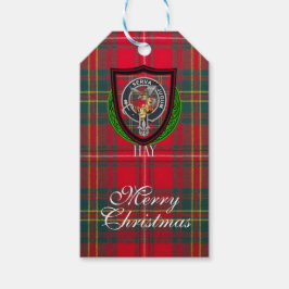 Hay Scottish Clan Tartan & Crest Geschenkanhänger