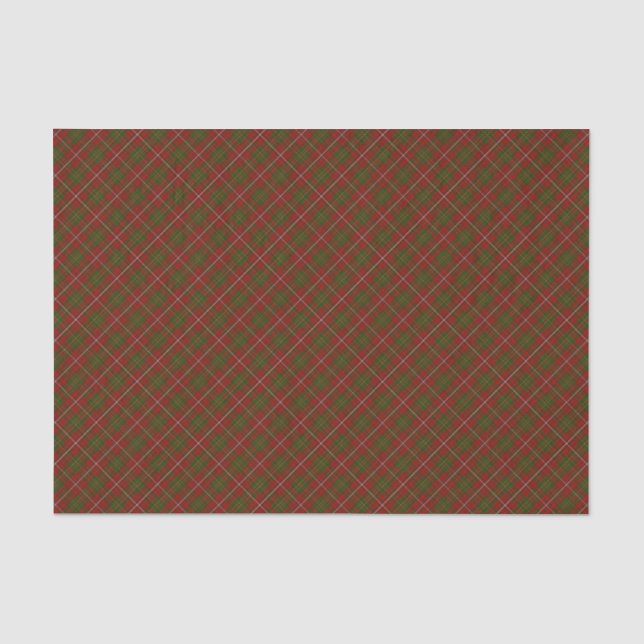 Hay Scottish Clan Tartan Kariert Pattern Seidenpapier (Vorderseite)