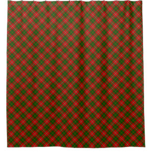 Hay tartan red kariert duschvorhang