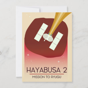 Hayabusa 2 Mission Space Art Einladung