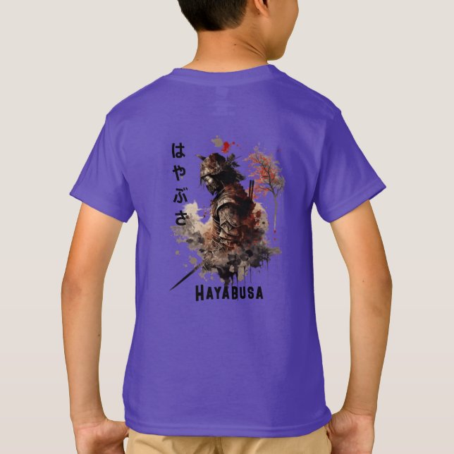 Hayabusa-T - Shirt mit Blue Girl Graphic Kane Stor (Rückseite)
