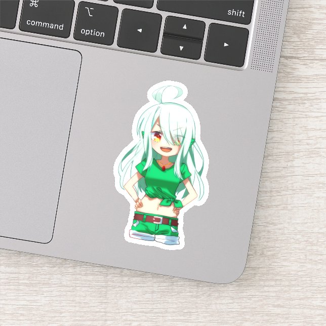 HayaTikaze's sticker ④haha! シール (Detail)