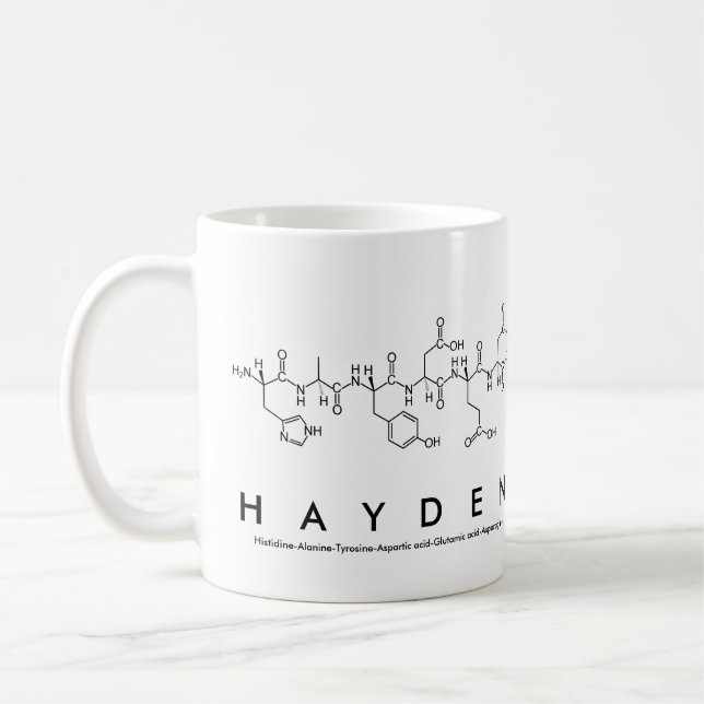 Hayden-Peptid-Tasse Kaffeetasse (Links)