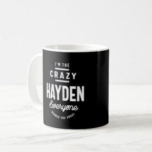 Hayden Personalisiert Name Birthday Gift Kaffeetasse
