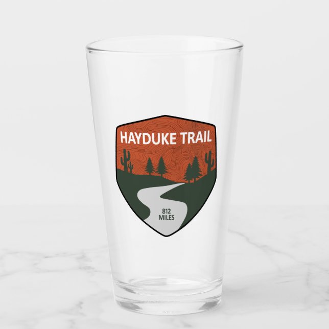 Hayduke Trail Glas (Vorderseite)