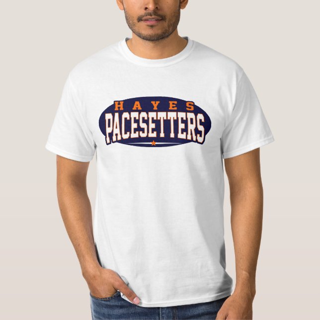Hayes High School; Pacesetters T-Shirt (Vorderseite)