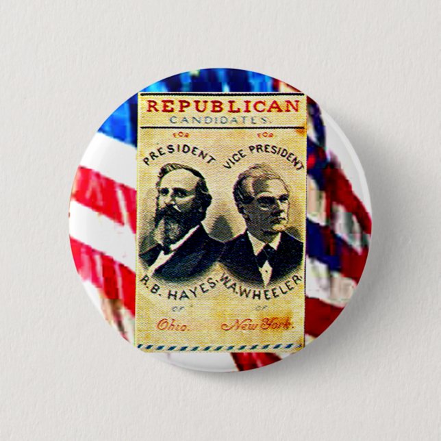 Hayes - Knopf Button (Vorderseite)