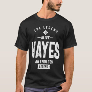 Hayes Personalisiert Name Birthday Gift T-Shirt