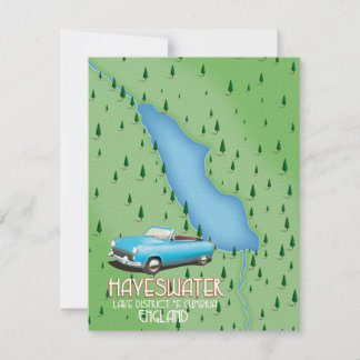 Hayeswater Lake District Reiseplakat