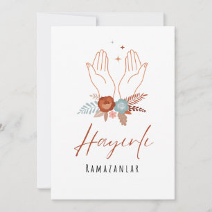 Hayırlı Ramazanlar Happy Ramazan Ramadan Card Einladung