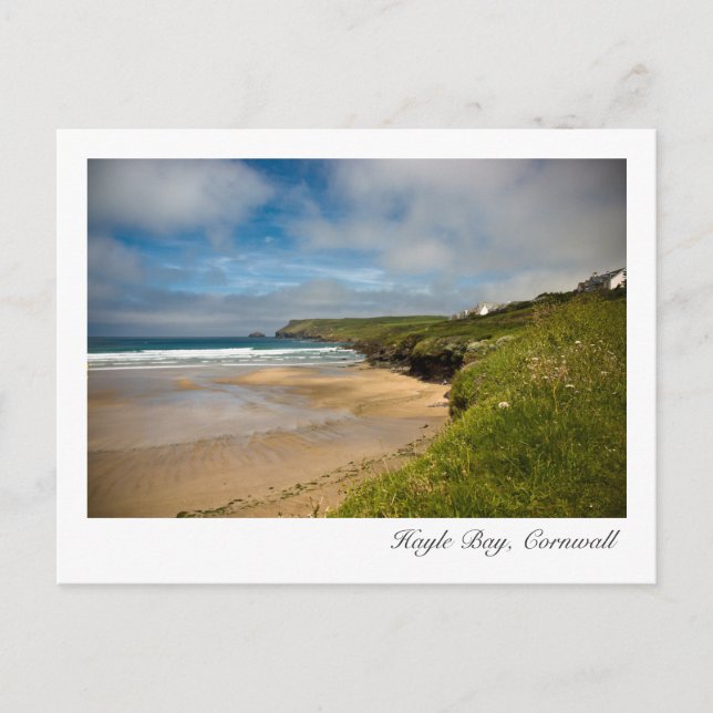 Hayle Bay, Cornwall Postcard Postkarte (Vorderseite)