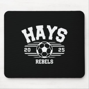 Hays Rebels Fußballrechnung 2025 Mousepad