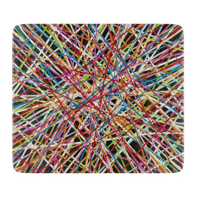 Haystack 6 x 7 Deko Glasschneider Schneidebrett (Vorderseite)