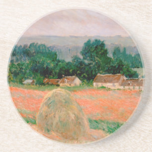 Haystack at Giverny - Claude Monet - 1886 Getränkeuntersetzer