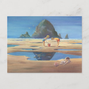 HAYSTACK ROCK 2 von SHARON SHARPE Postkarte