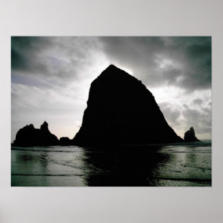 Haystack Rock—Cannon Beach, Oregon Poster