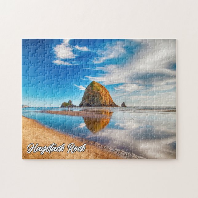 Haystack Rock, Cannon Beach, Oregon, USA Puzzle (Horizontal)