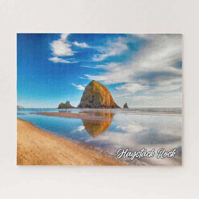 Haystack Rock, Cannon Beach, Oregon, USA Puzzle (Horizontal)