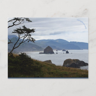Haystack Rock, Oregon Postkarte