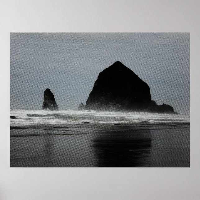 Haystack Rock Poster (Vorne)
