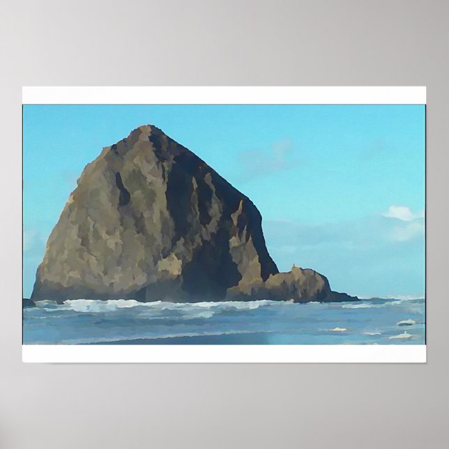 Haystack Rock Poster (Vorne)