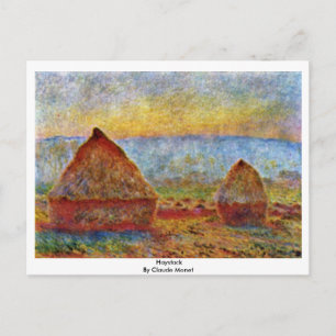 Haystack von Claude Monet Postkarte