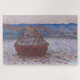 "HAYSTACKS 1890 -91" VON CLAUDE MONET PUZZLE