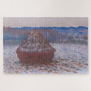 "HAYSTACKS 1890 -91" VON CLAUDE MONET PUZZLE