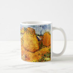 Haystacks in der Provence von Vincent van Gogh Tasse