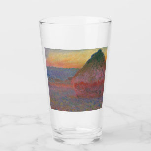 Haystacks (von Claude Monet) Glas