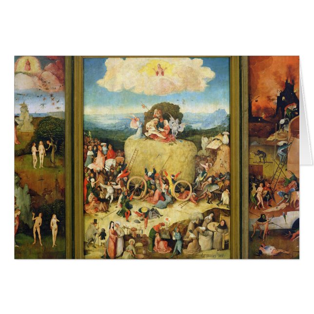 Haywain, 1515 (Vorderseite (Horizontal))