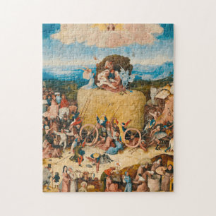 Haywain Triptych - Hieronymus Bosch Puzzle