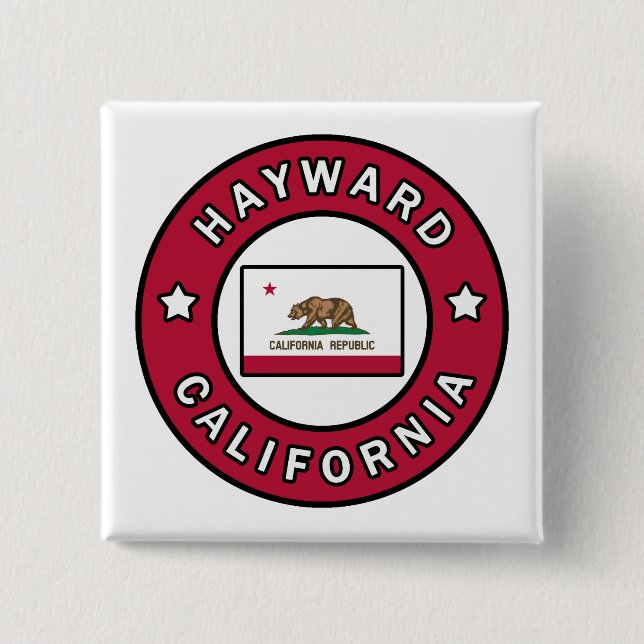 Hayward California Button (Vorderseite)