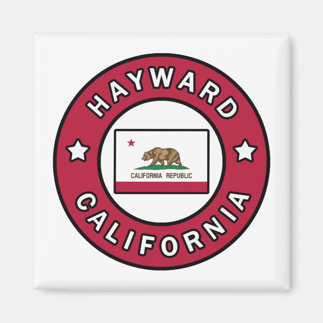 Hayward California Magnet (Vorne)