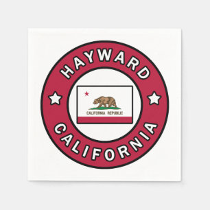 Hayward California Serviette