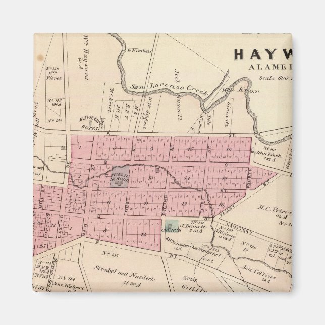 Haywards, Crist-Gerberei Magnet (Vorne)