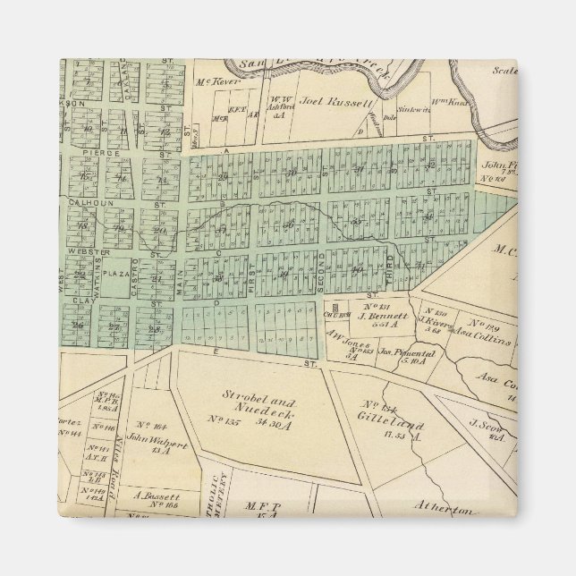 Haywards, San Lorenzo Magnet (Vorne)